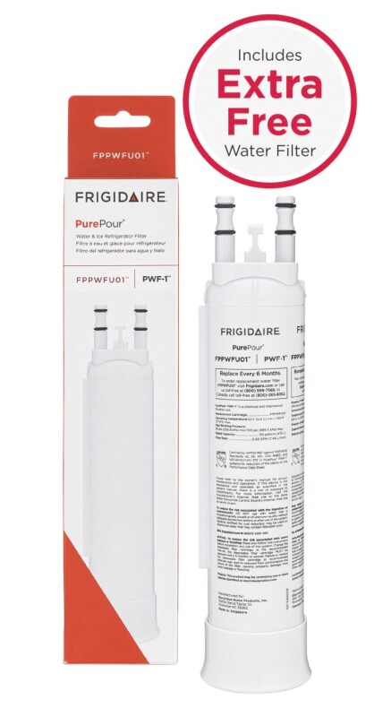 26 Cu. Ft. 36” Standard-Depth Side-by-Side Refrigerator with Free Additional Water and Ice Filter FRSS2623ASC1