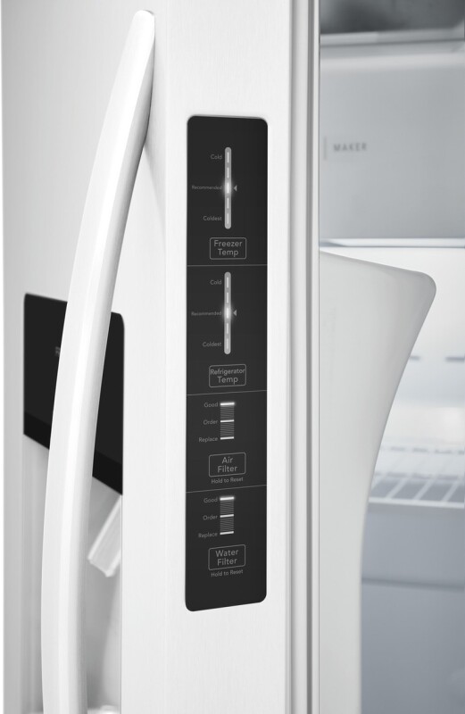 25.6 Cu. Ft. 36" Standard Depth Side by Side Refrigerator view 13