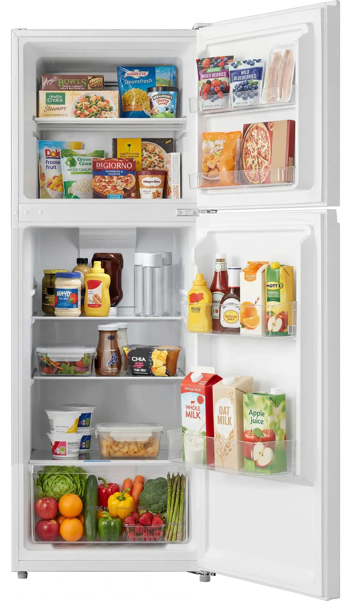 10 Cu. Ft. Garage Ready Top Freezer Apartment-Size Refrigerator FRTE1026AW