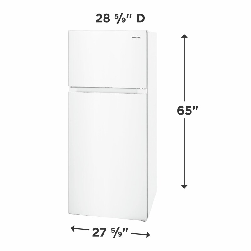 16.0 Cu. Ft. Top Freezer Refrigerator view 2