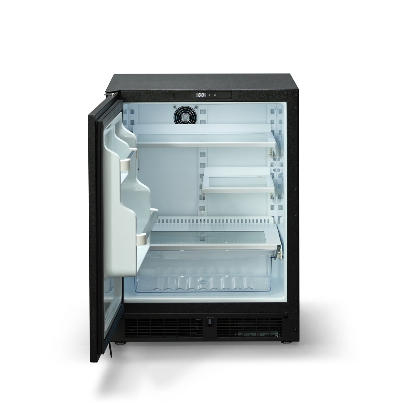 24"W. Panel Ready Solid Door Undercounter Refrigerator, ADA FRUI3242DLADA