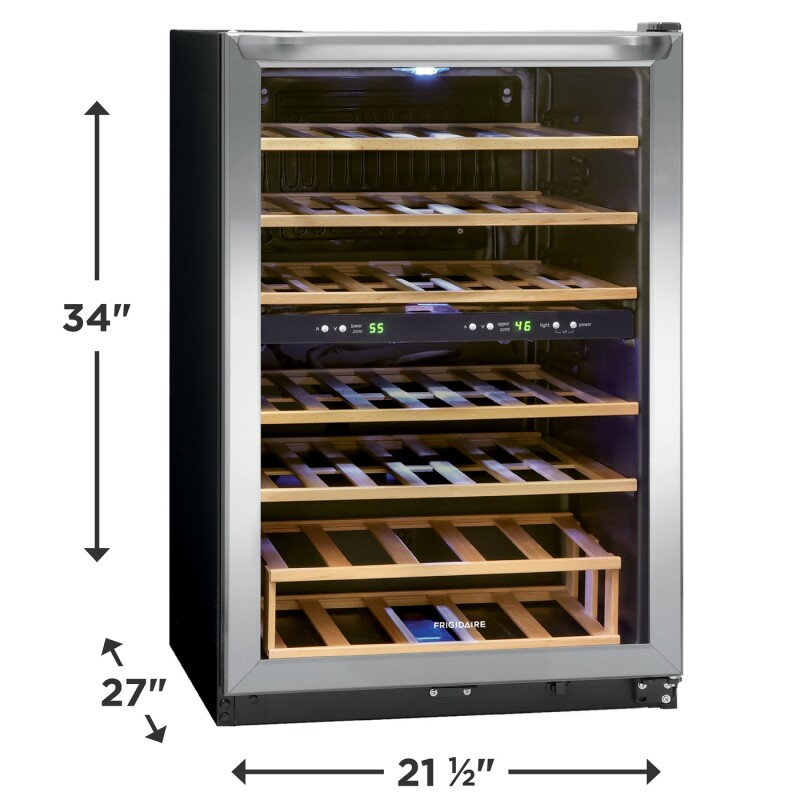 45 Bottle Two-Zone Wine Cooler view 4