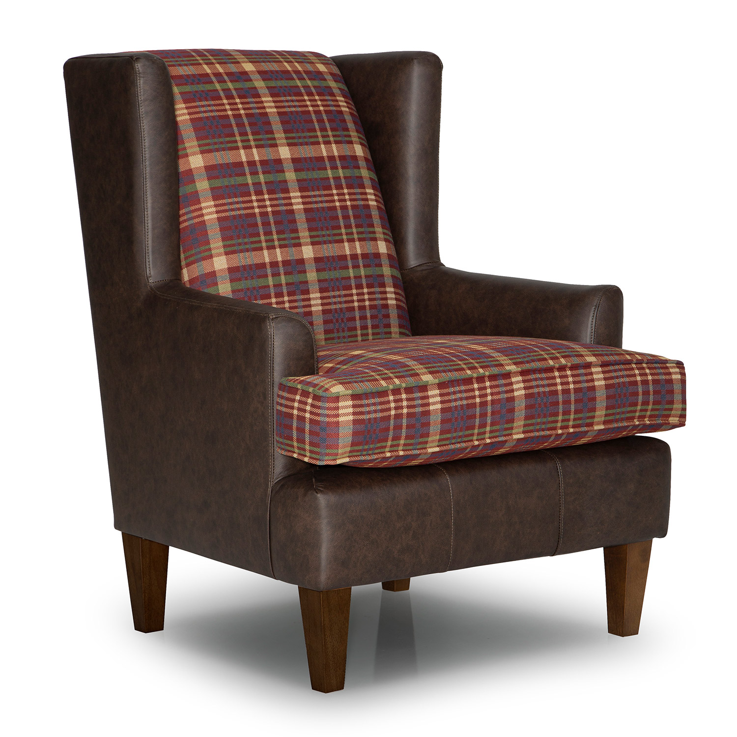 Sterling - Modern Wingback Chair - Dark Walnut - FS2130DWLFP FS2130DWLFP
