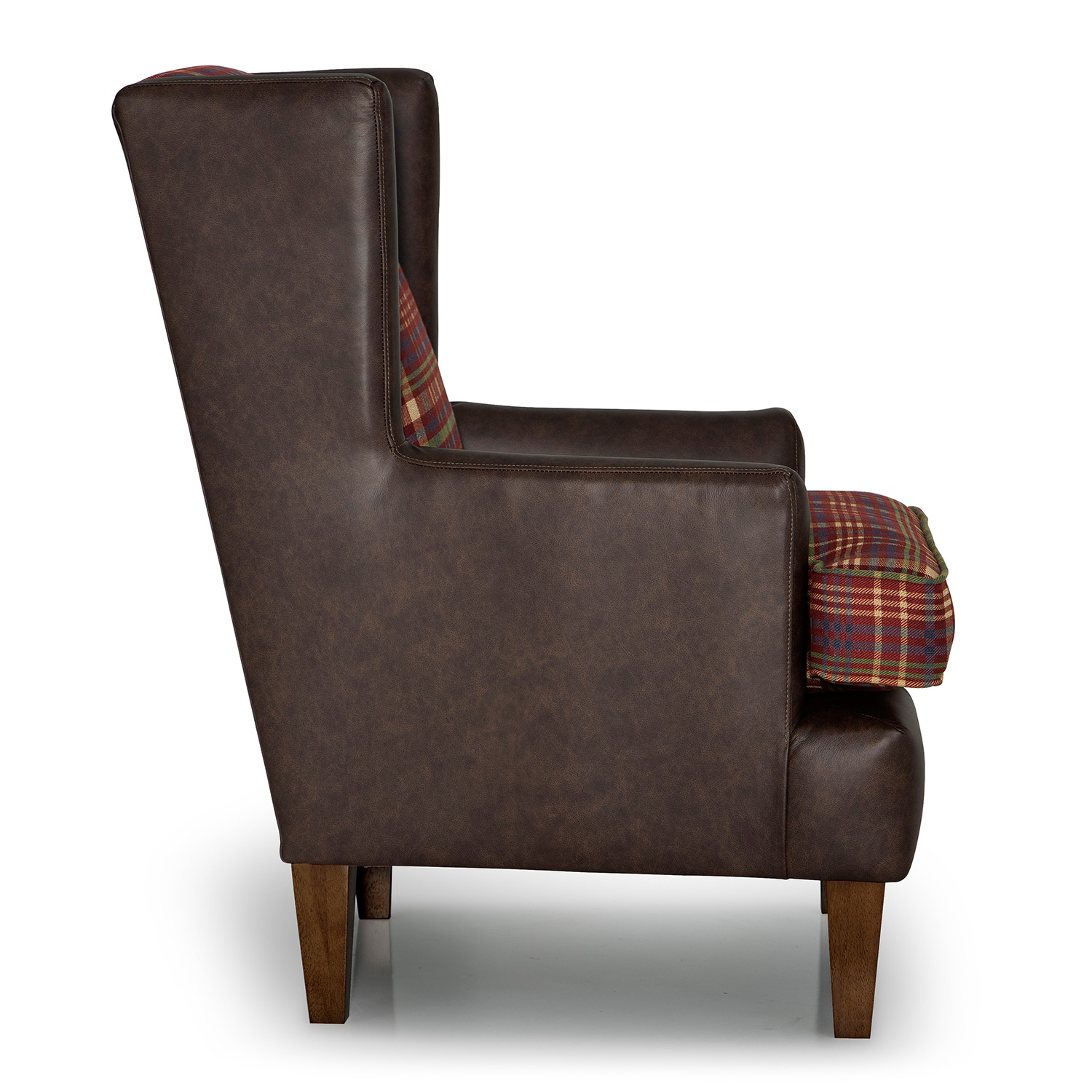 Sterling - Modern Wingback Chair - Dark Walnut - FS2130DWLFP FS2130DWLFP
