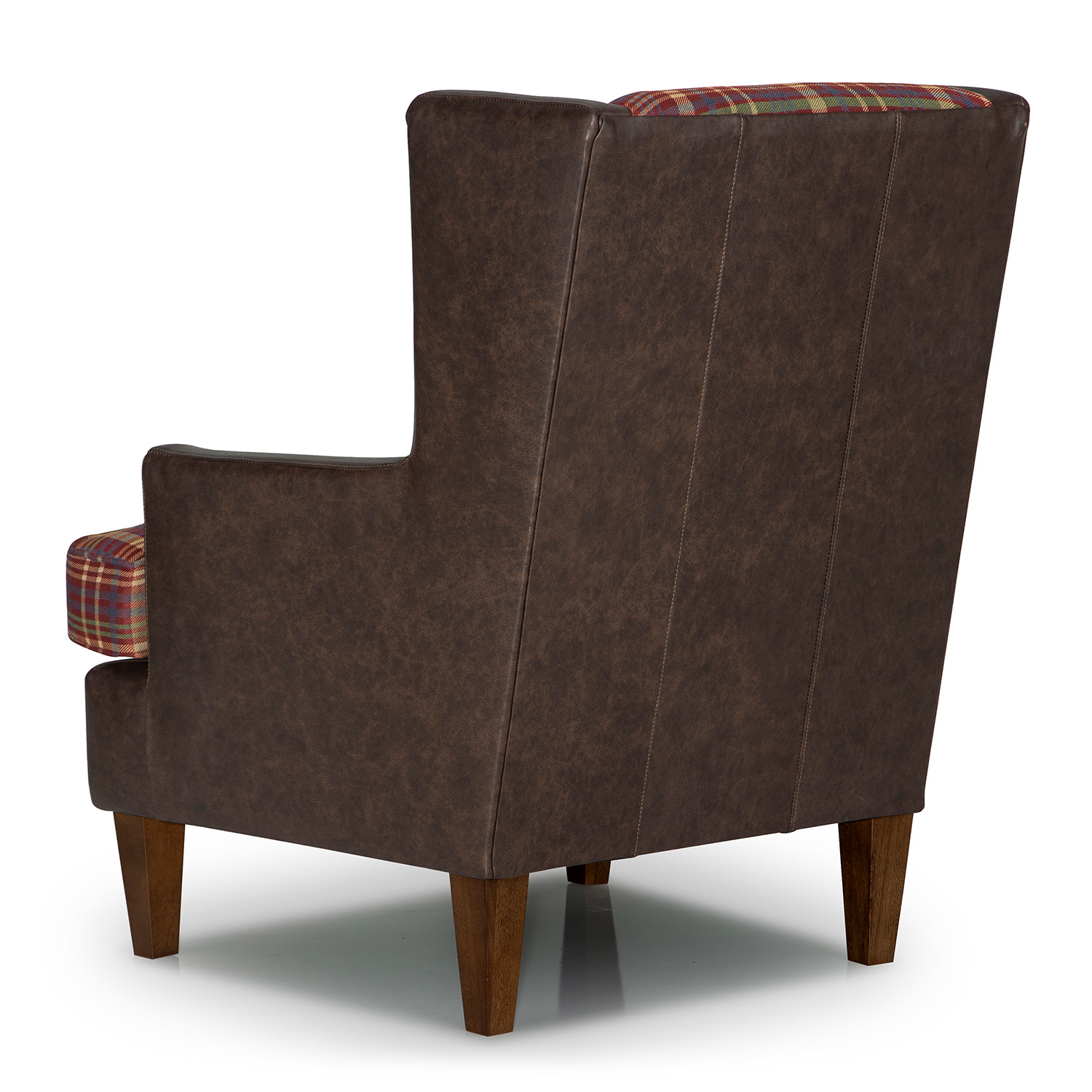 Sterling - Modern Wingback Chair - Dark Walnut - FS2130DWLFP FS2130DWLFP
