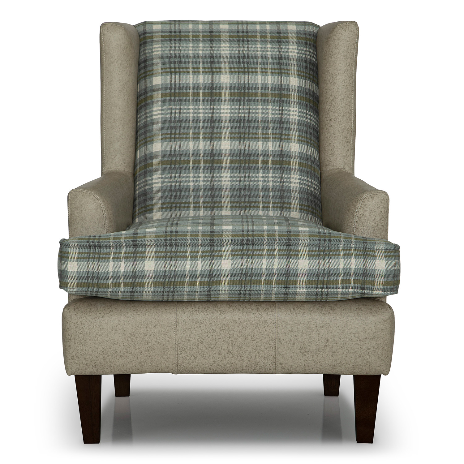 Sterling - Modern Wingback Chair - Dark Walnut - FS2130DWLFP FS2130DWLFP