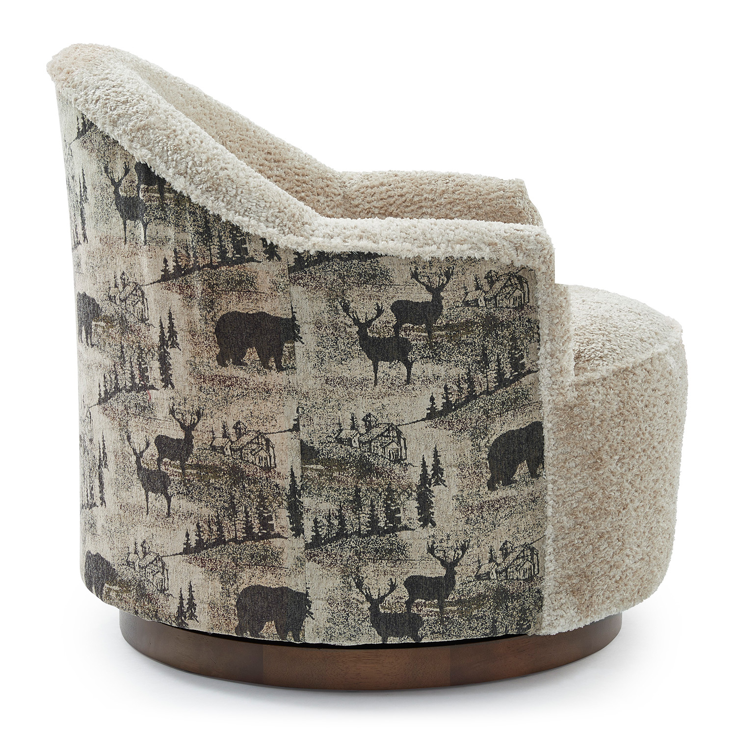 April - Swivel Barrel Chair - FS2138 FS2138