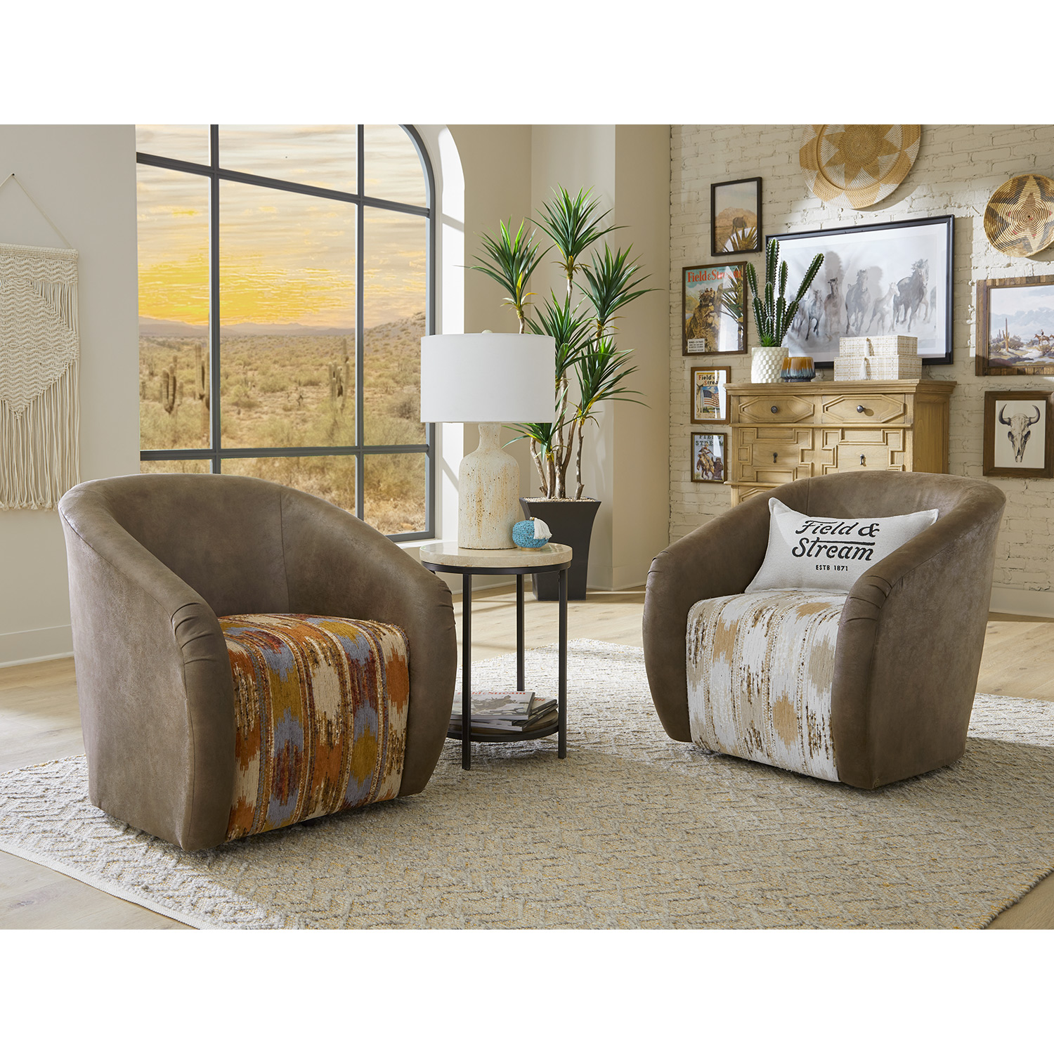 Airily - Small-scaled Swivel Chair - FS2168MFS FS2168MFS
