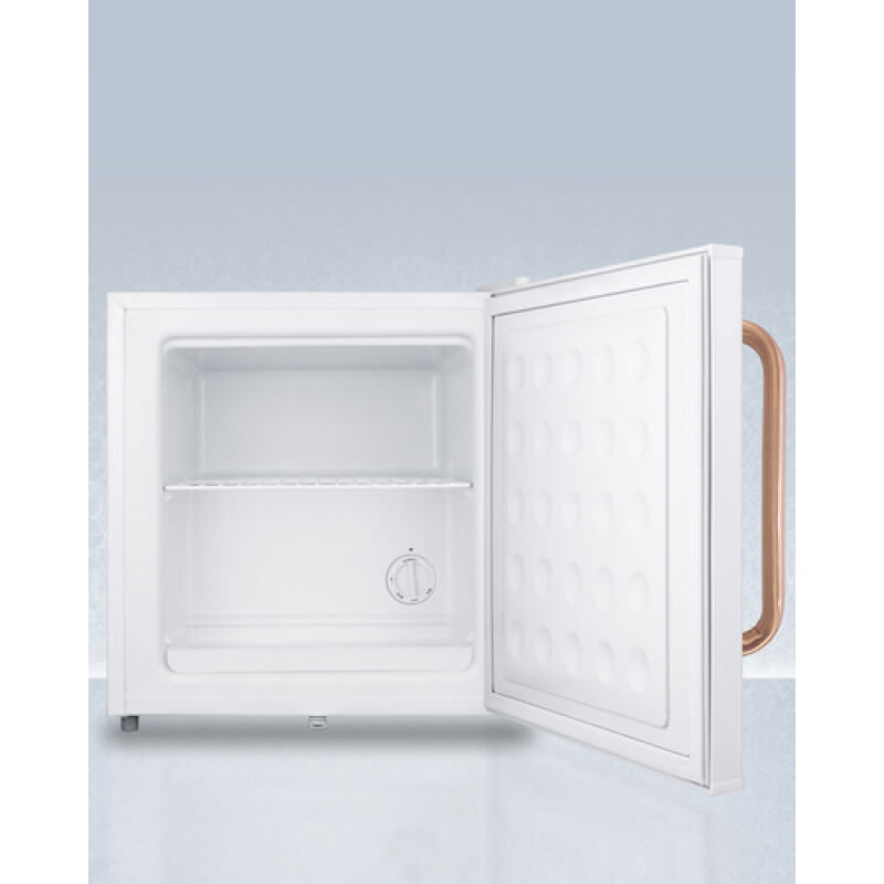 Compact All-Freezer with Antimicrobial Pure Copper Handle FS24LTBC