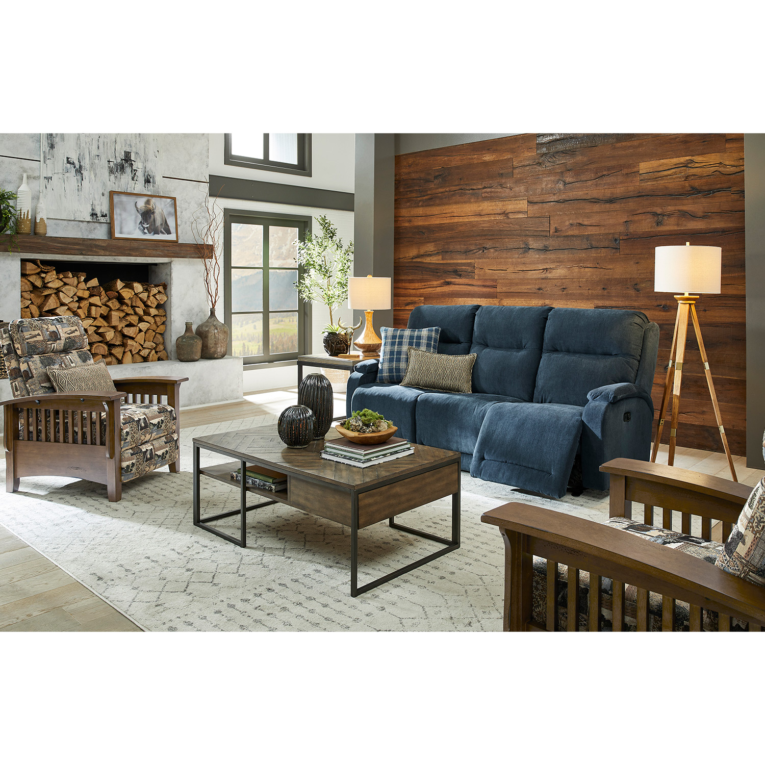 Tuscan - High Leg, Mission-style Recliner - FS2L20DP FS2L20DP