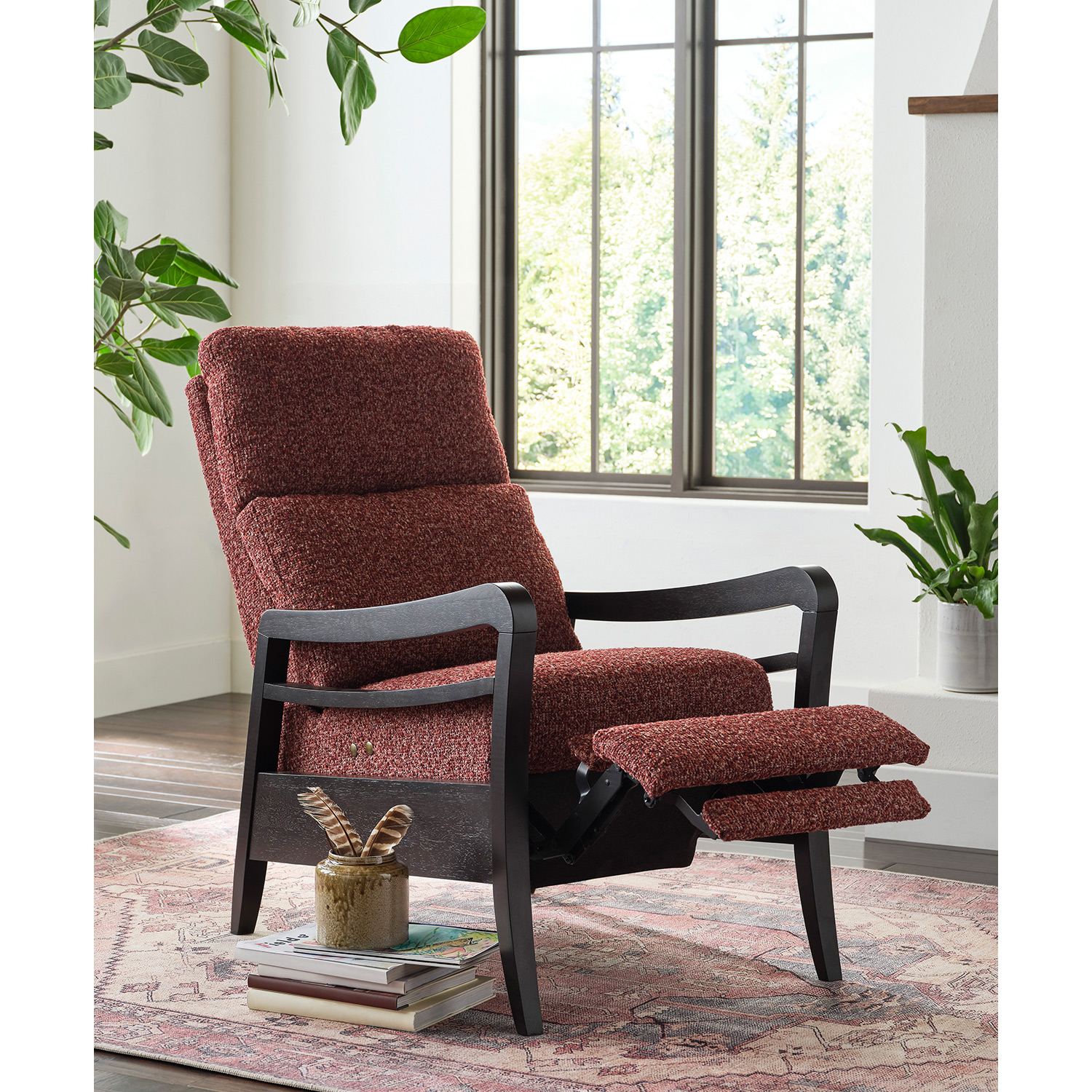 Ryberson - Modern High Leg Recliner - Espresso - FS3L00E FS3L00E