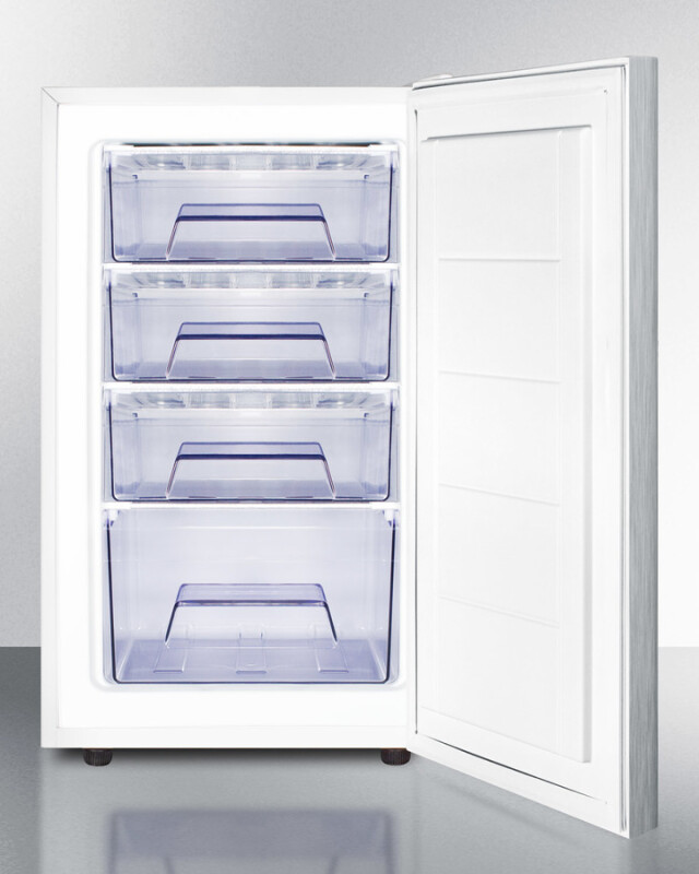 20" Wide All-Freezer FS407LWXSSHH