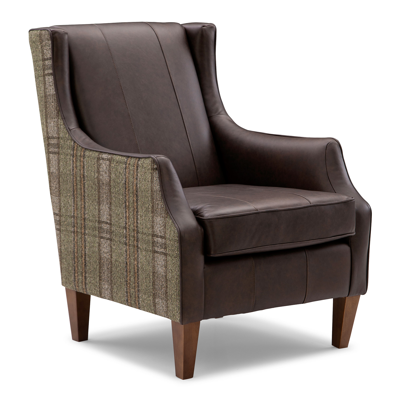 Keatling - Stately Accent Chair - Dark Walnut - FS4130DWLFP FS4130DWLFP