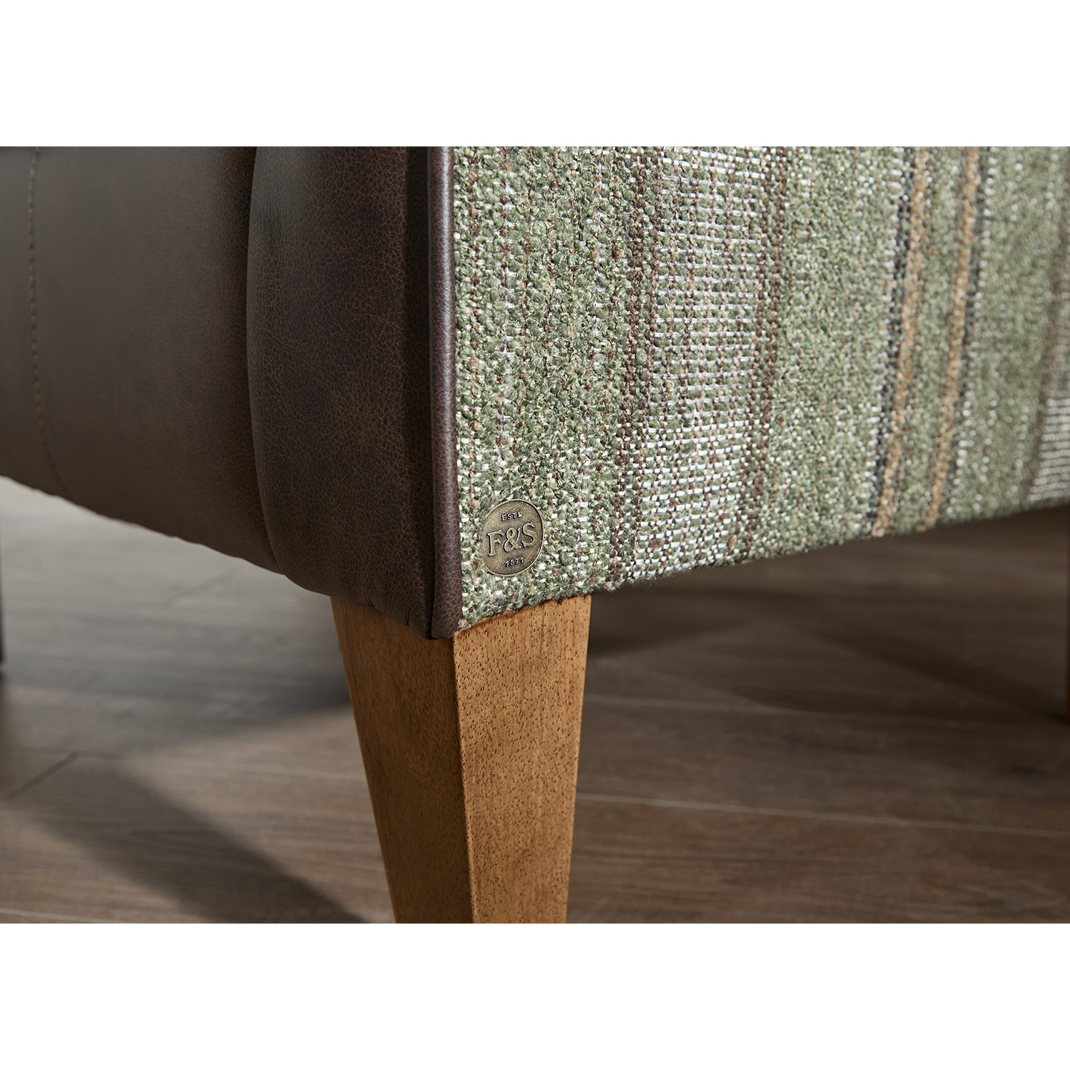 Keatling - Stately Accent Chair - Dark Walnut - FS4130DWLFP FS4130DWLFP