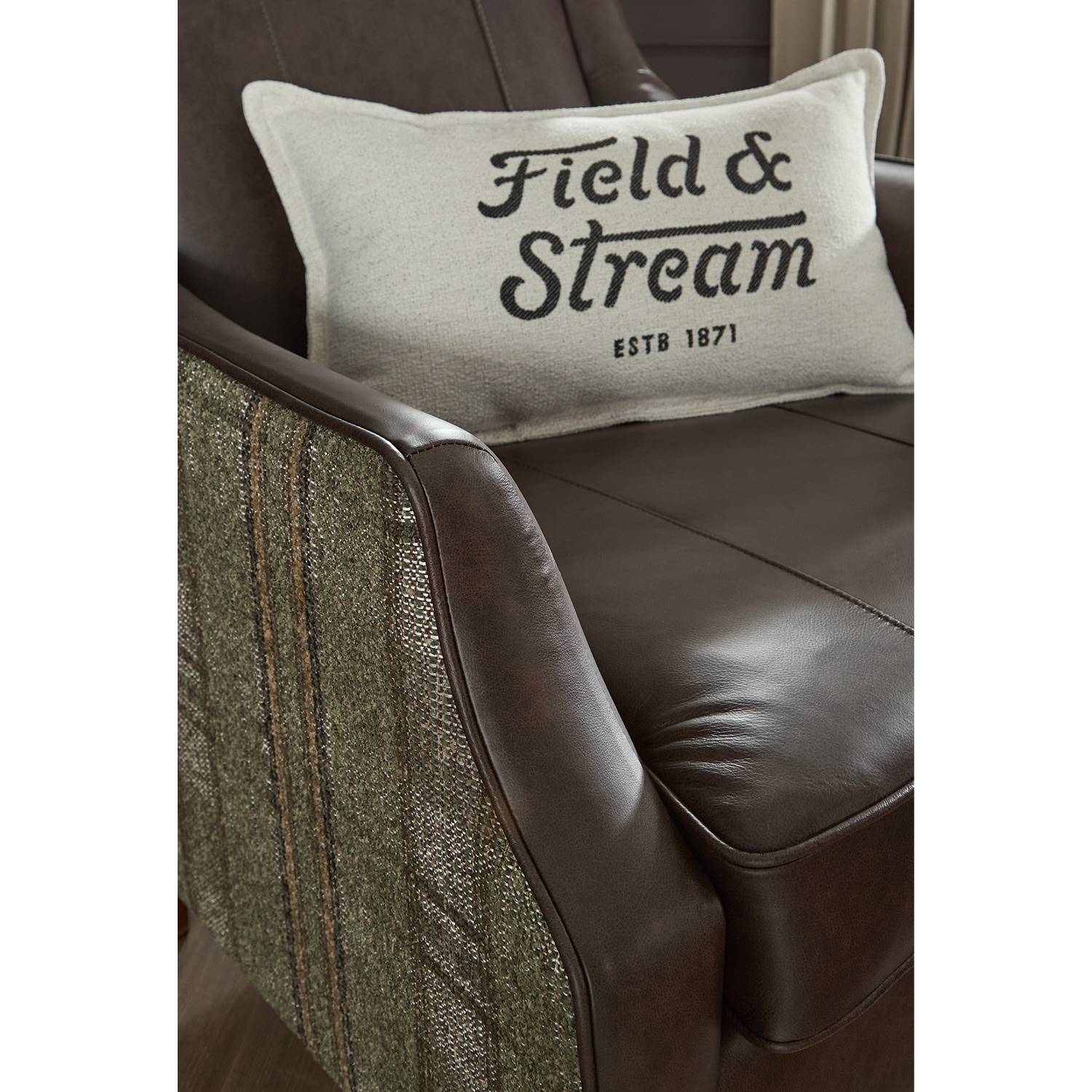 Keatling - Stately Accent Chair - Dark Walnut - FS4130DWLFP FS4130DWLFP