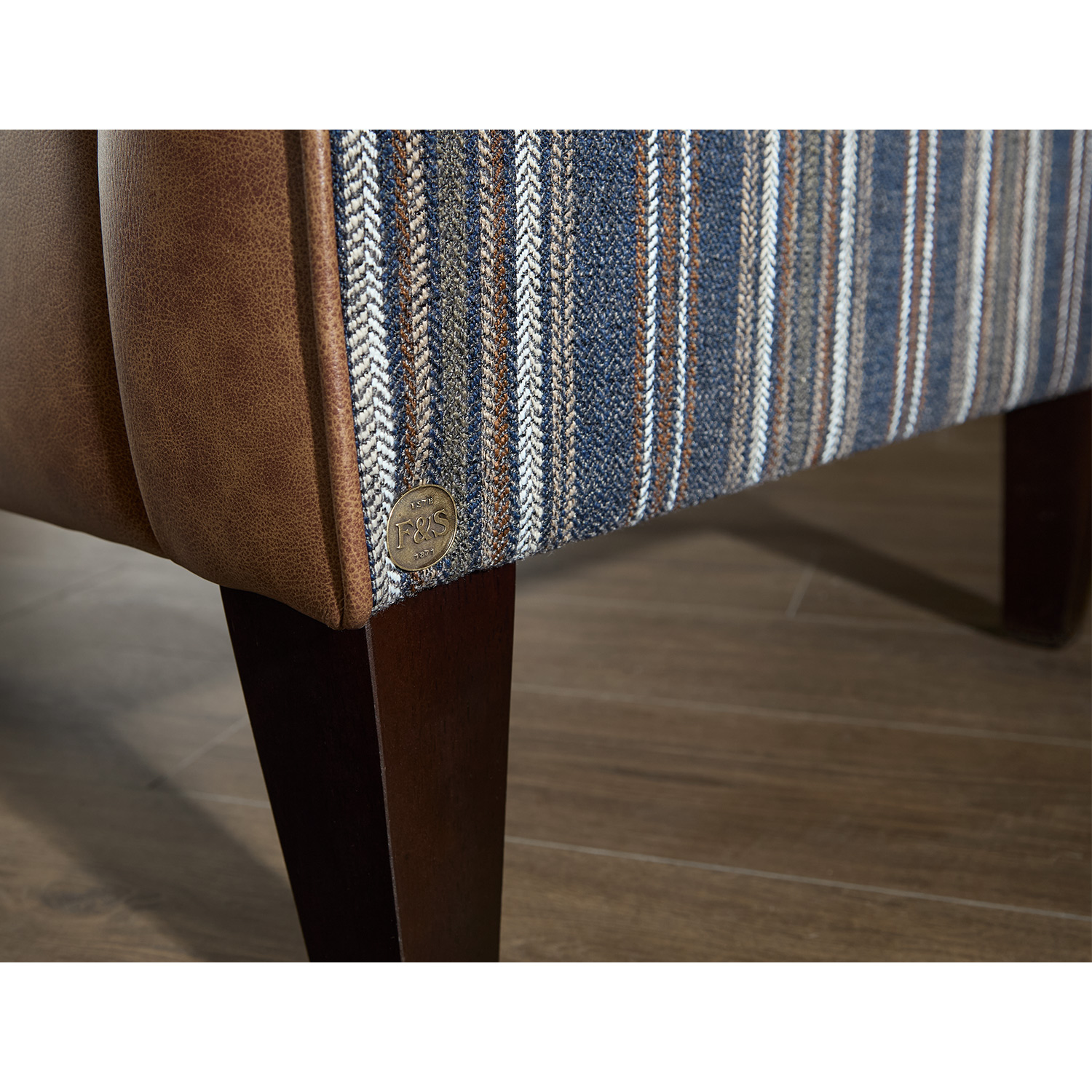 Keatling - Distinguished Accent Chair - Dark Walnut - FS4130DWLFS FS4130DWLFS