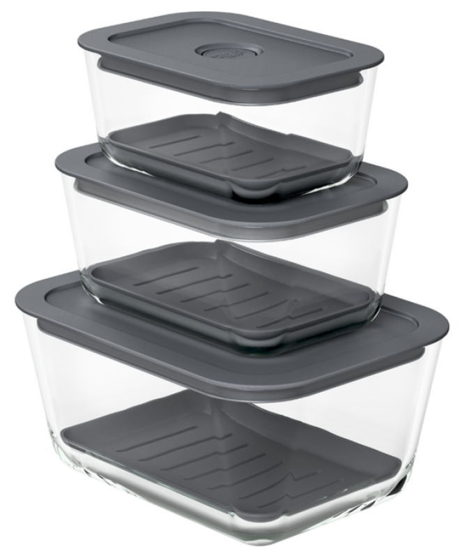 Produce Storage Containers, 3-piece set FSC3PRM1
