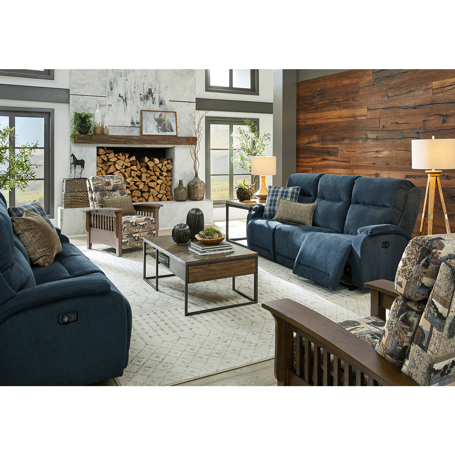 Maverly - Heavily Cushioned Reclining Sofa - FSS910RA4 FSS910RA4