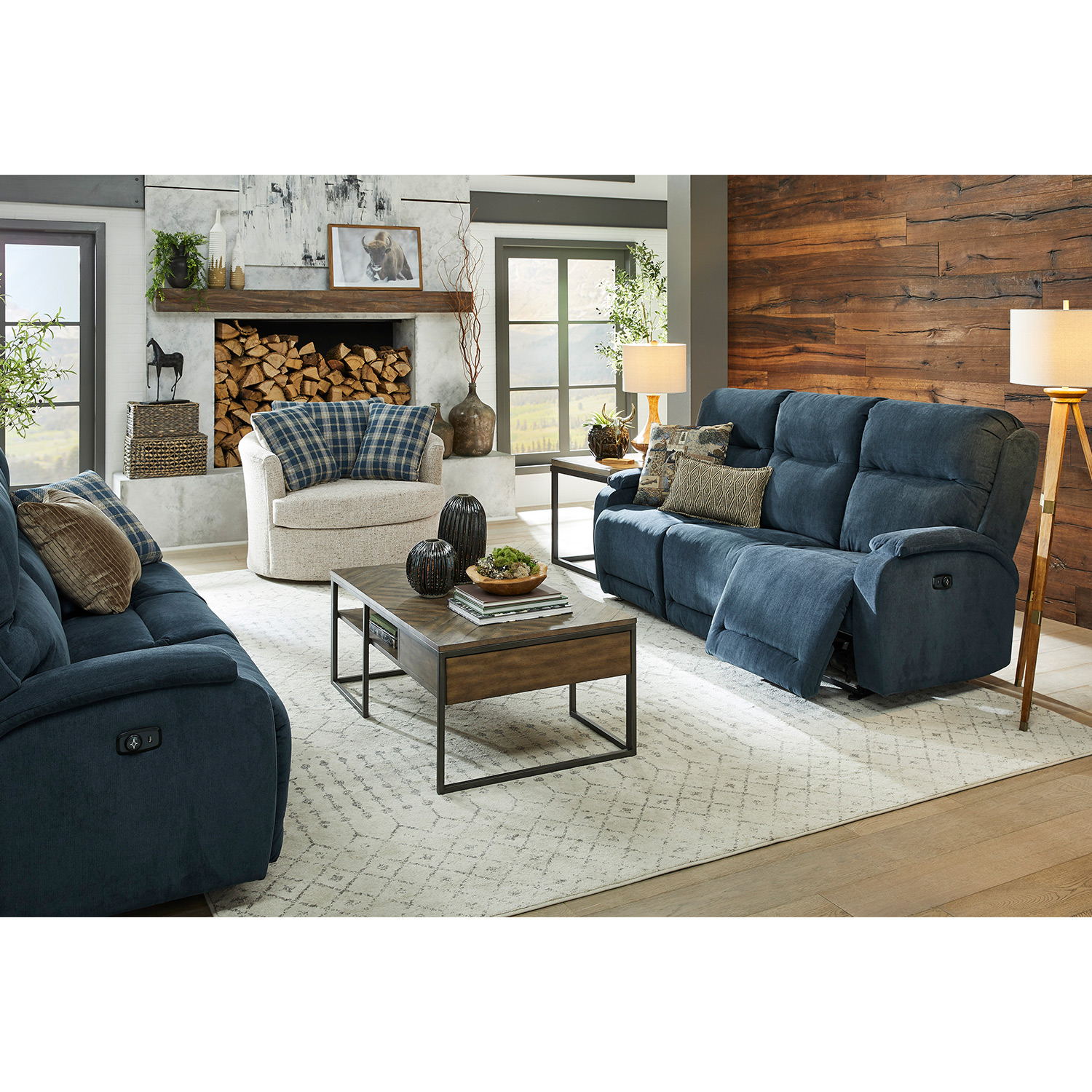 Maverly - Heavily Cushioned Reclining Sofa - FSS910RA4 FSS910RA4