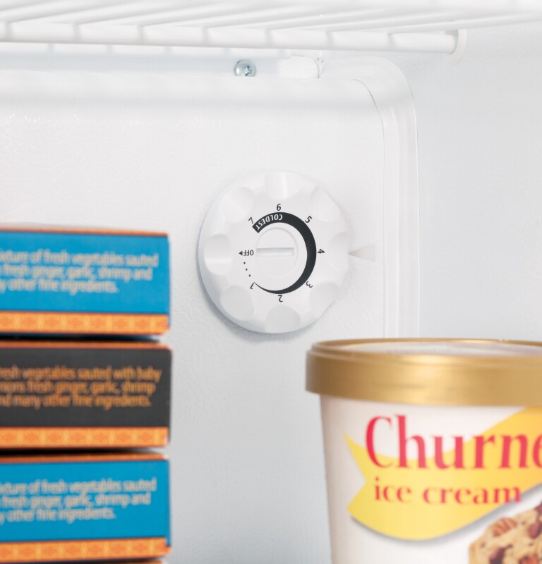 13.8 Cu. Ft. Frost-Free Upright Freezer FUF14DHRWW, product image 4 of 5