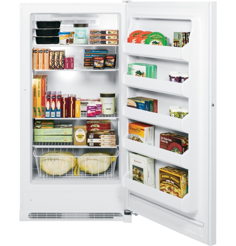 16.6 Cu. Ft. Frost-Free Upright Freezer FUF17DHRWW, product image 2 of 6