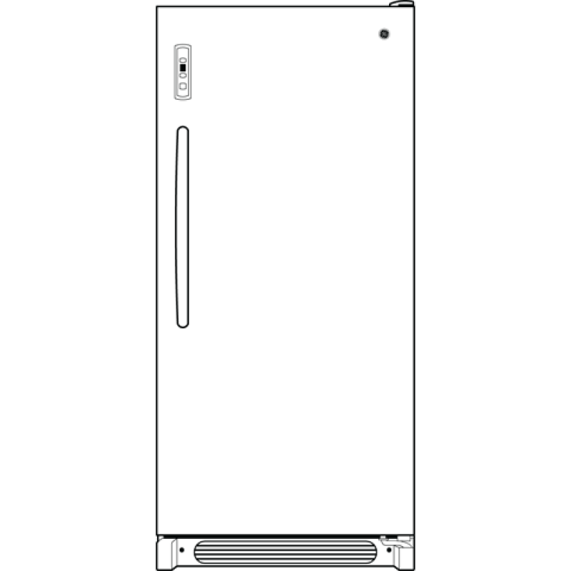 20.2 Cu. Ft. Frost-Free Upright Freezer FUF20DHRWW, product image 6 of 6