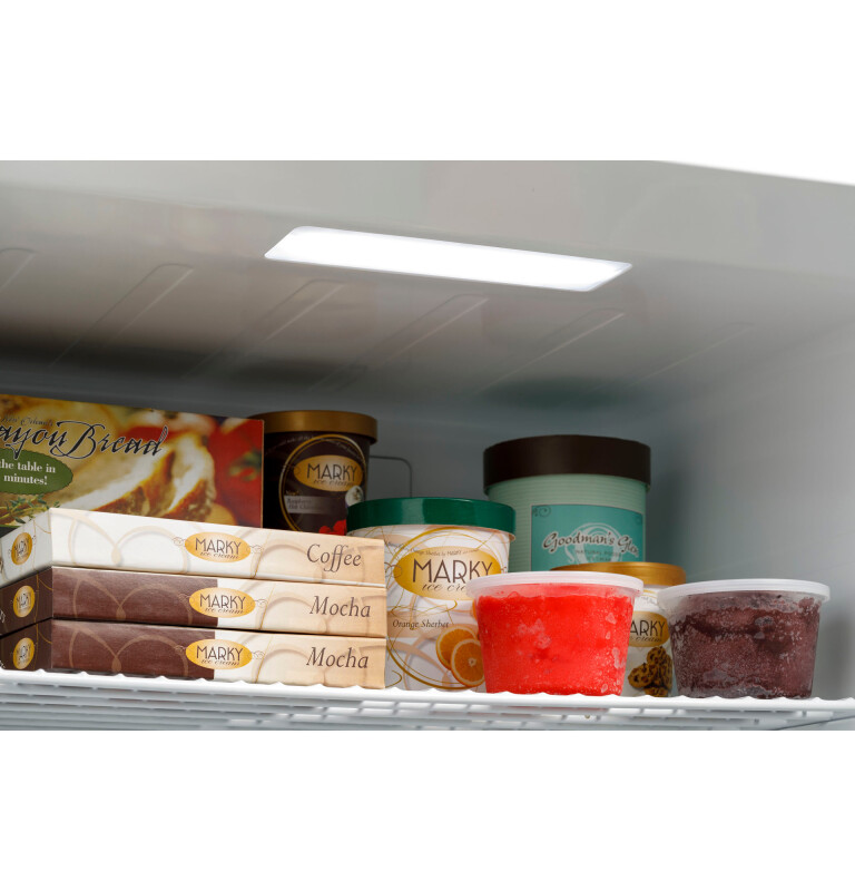 GE 21.3 Cu. Ft. Frost-Free Garage Ready Upright Freezer White FUF21SMRWW Picture