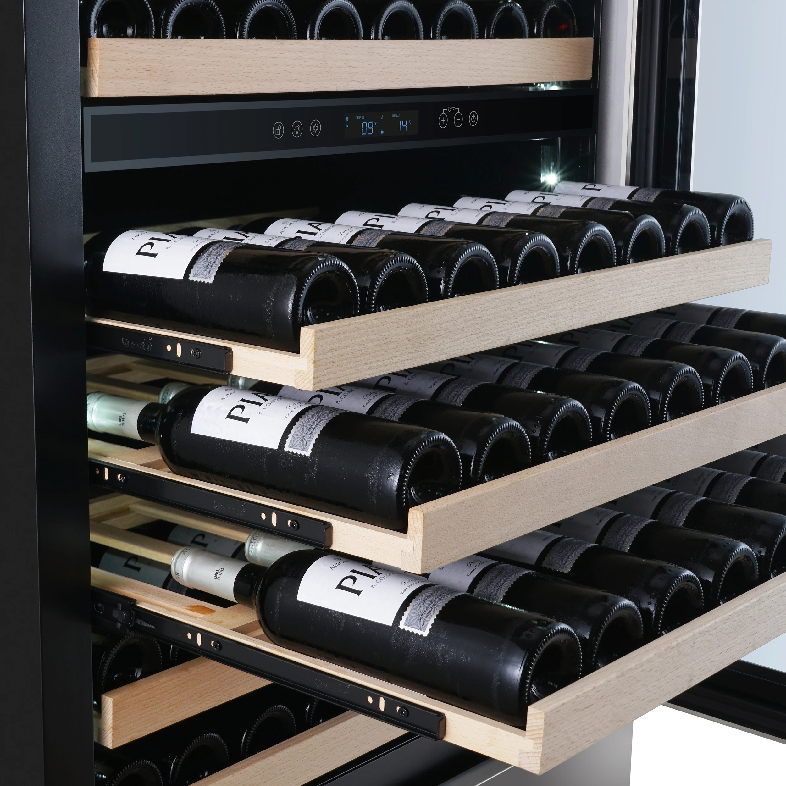 Celano 30-Inch Dual Zone Wine Cooler and Beverage Cooler, 21.3 cu.ft, FWCDR669730S