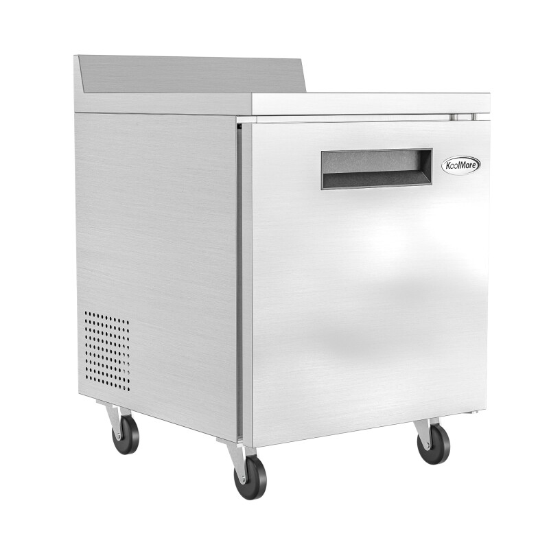 27 in. One-Door Worktop Freezer With 3.5 in. Backsplash - 6.3 Cu Ft FWT1D6C