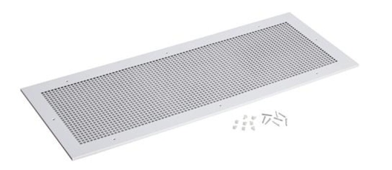 Grille Kit, 16-1/4" x 39-5/8", Steel, White G102