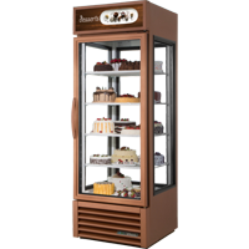 27 1/2" 4-shelf Glass Door Merchandiser G4SM23HCTSL01