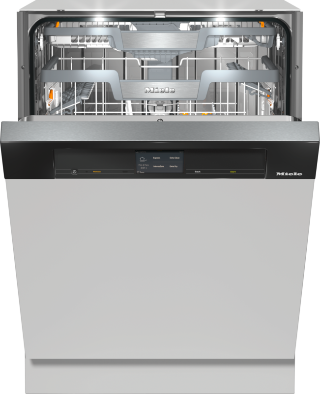 Semi‑integrated dishwasher - the all-rounder for highest demands. G7916SCI