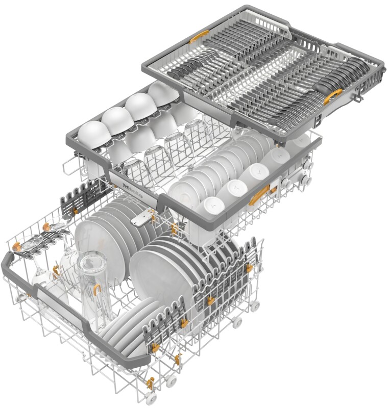 Semi‑integrated dishwasher - the all-rounder for highest demands. G7916SCI