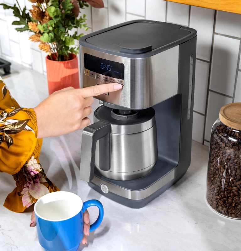 10 Cup Drip Coffee Maker with Single Serve G7CDABSSTSS