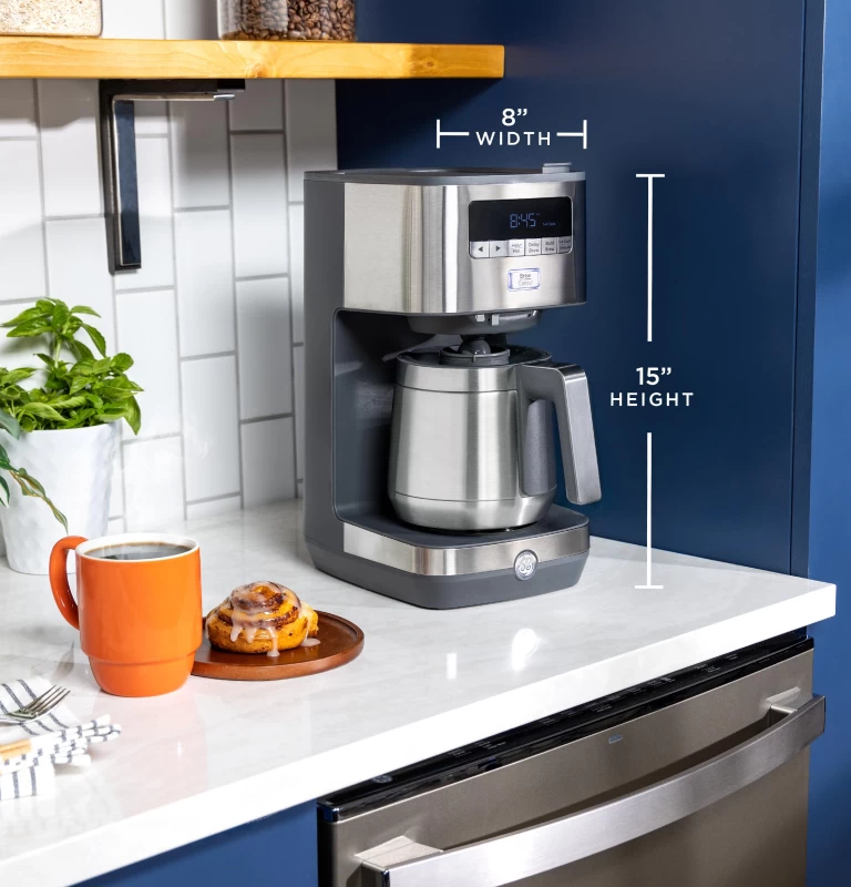 10 Cup Drip Coffee Maker with Single Serve G7CDABSSTSS