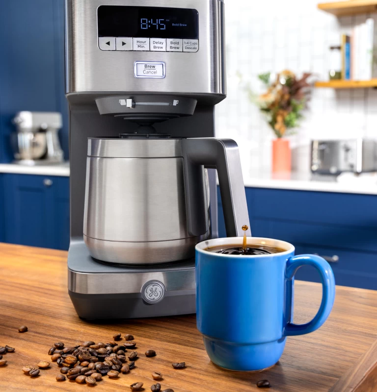 10 Cup Drip Coffee Maker with Single Serve G7CDABSSTSS