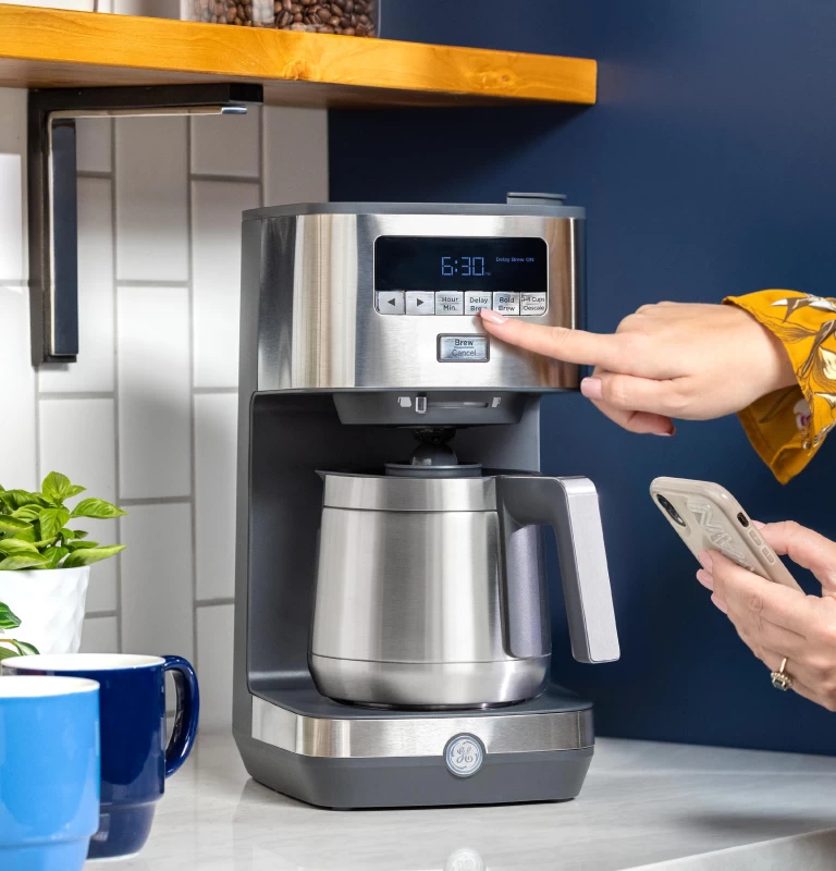 10 Cup Drip Coffee Maker with Single Serve G7CDABSSTSS