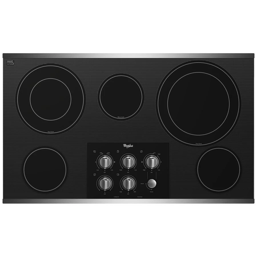 Gold® 36-inch Electric Ceramic Glass Cooktop with Two Dual Radiant Elements G7CE3635XS