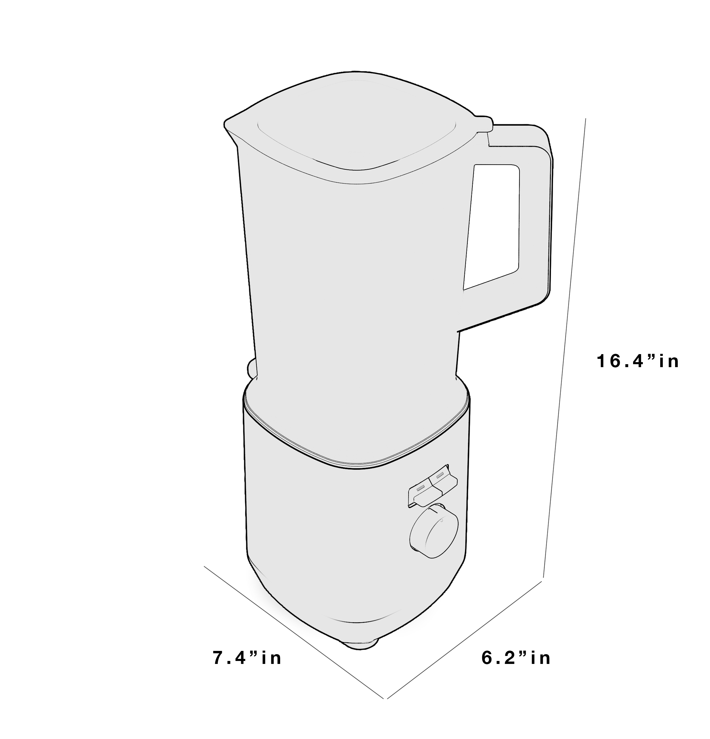 Blender with personal cups G8BCAASSPSS