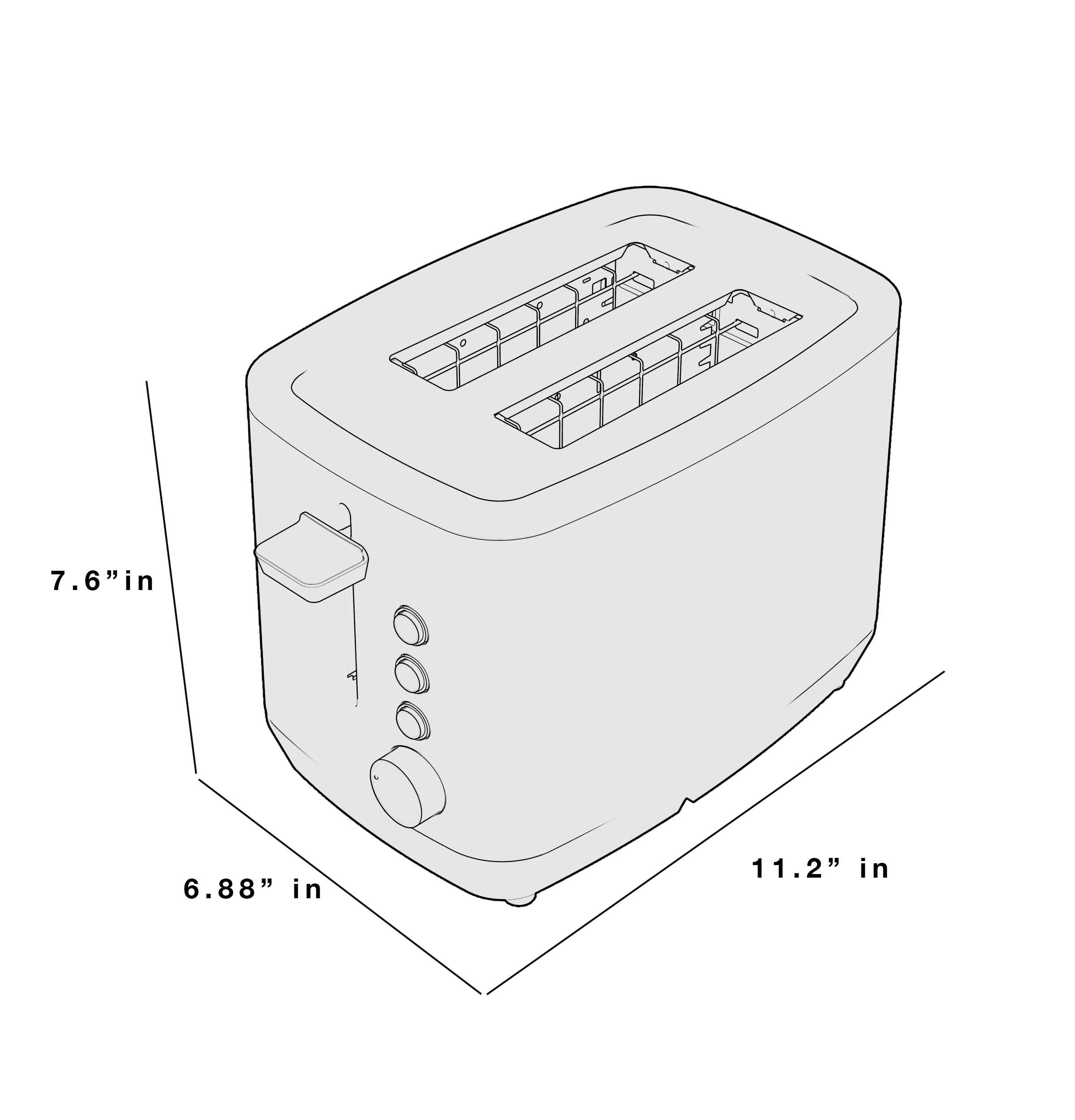 2-Slice Toaster G9TMA2SSPSS