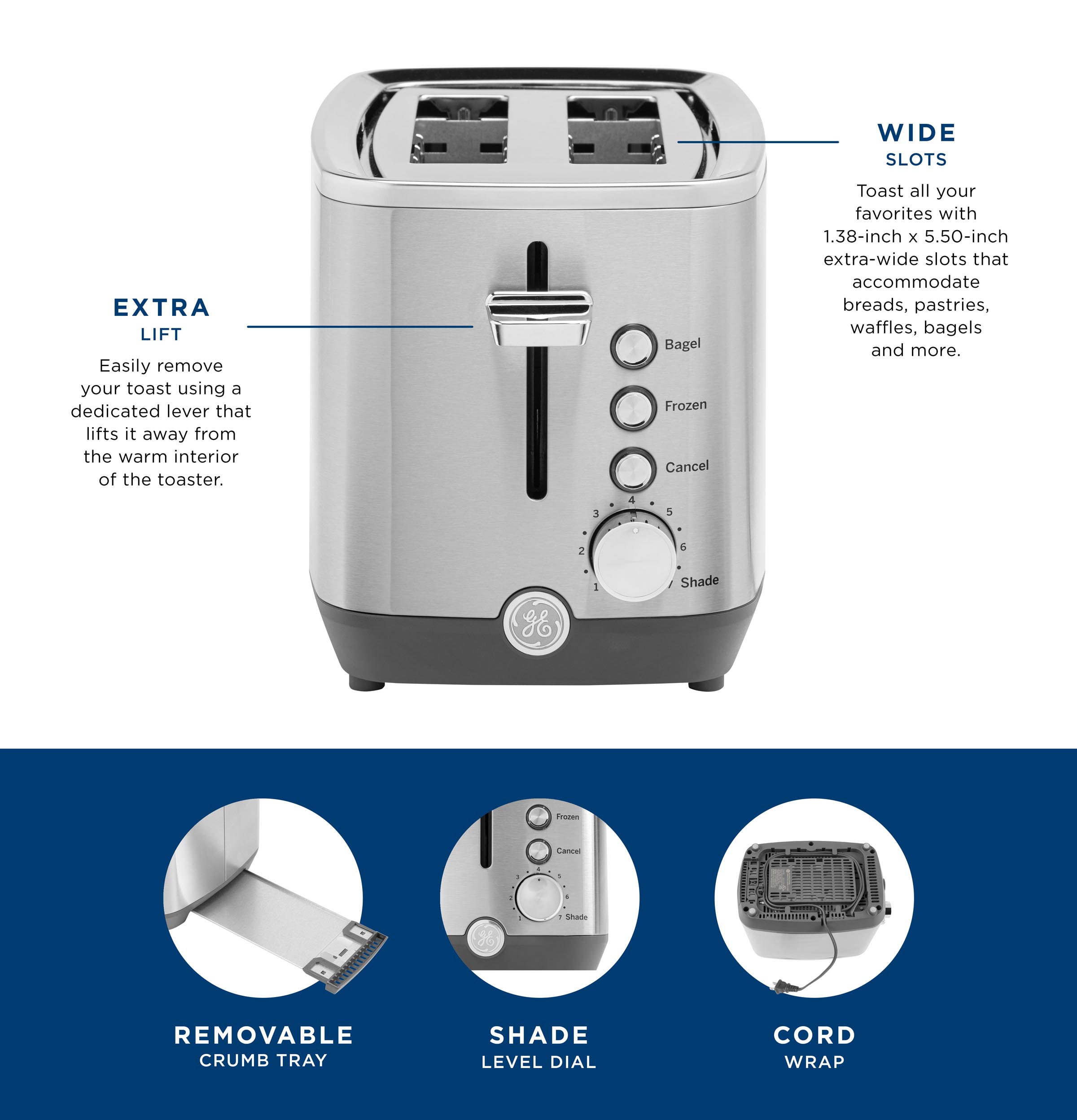 2-Slice Toaster G9TMA2SSPSS