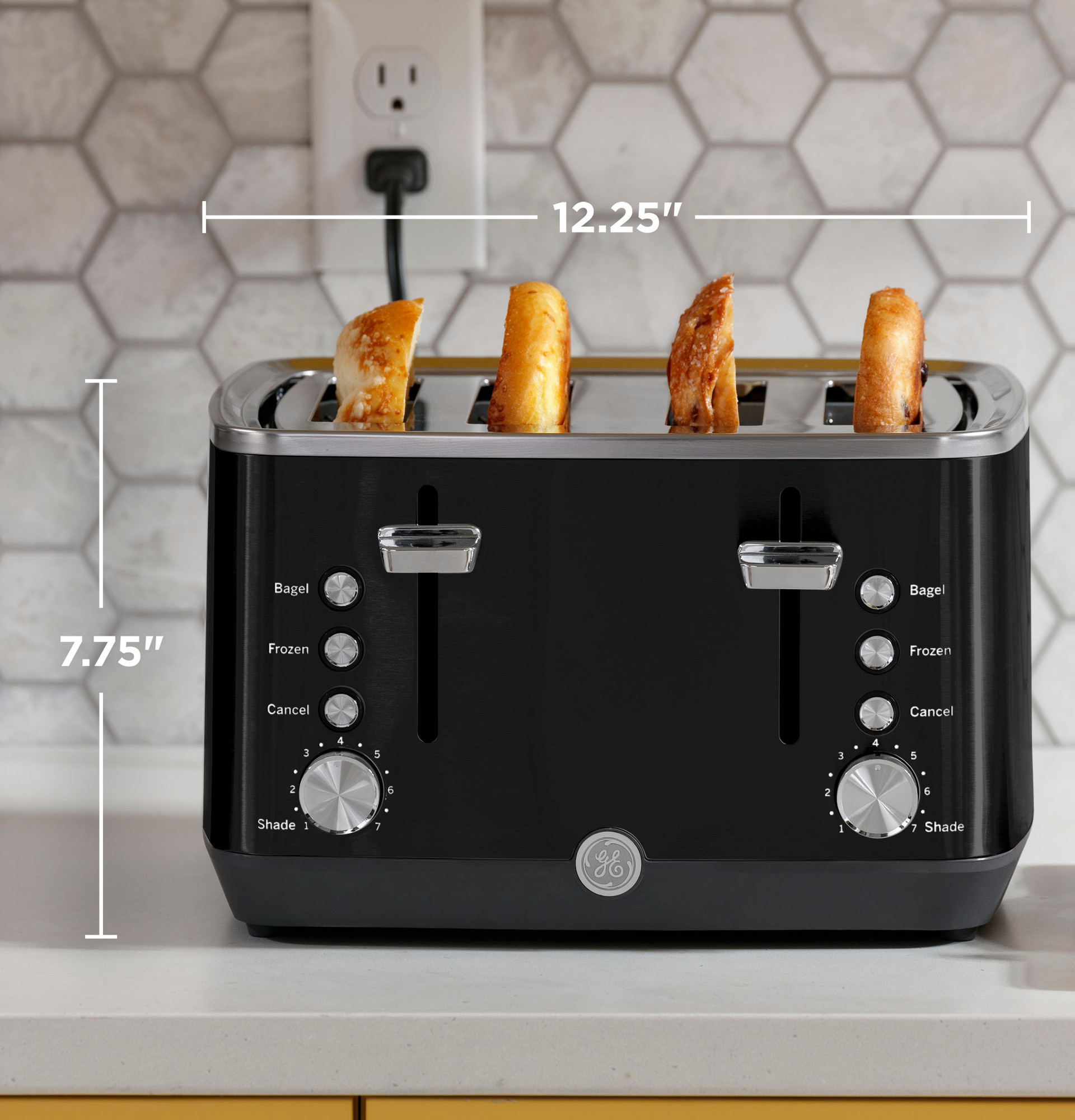 GE 4-Slice Toaster G9TMA4SGYBL
