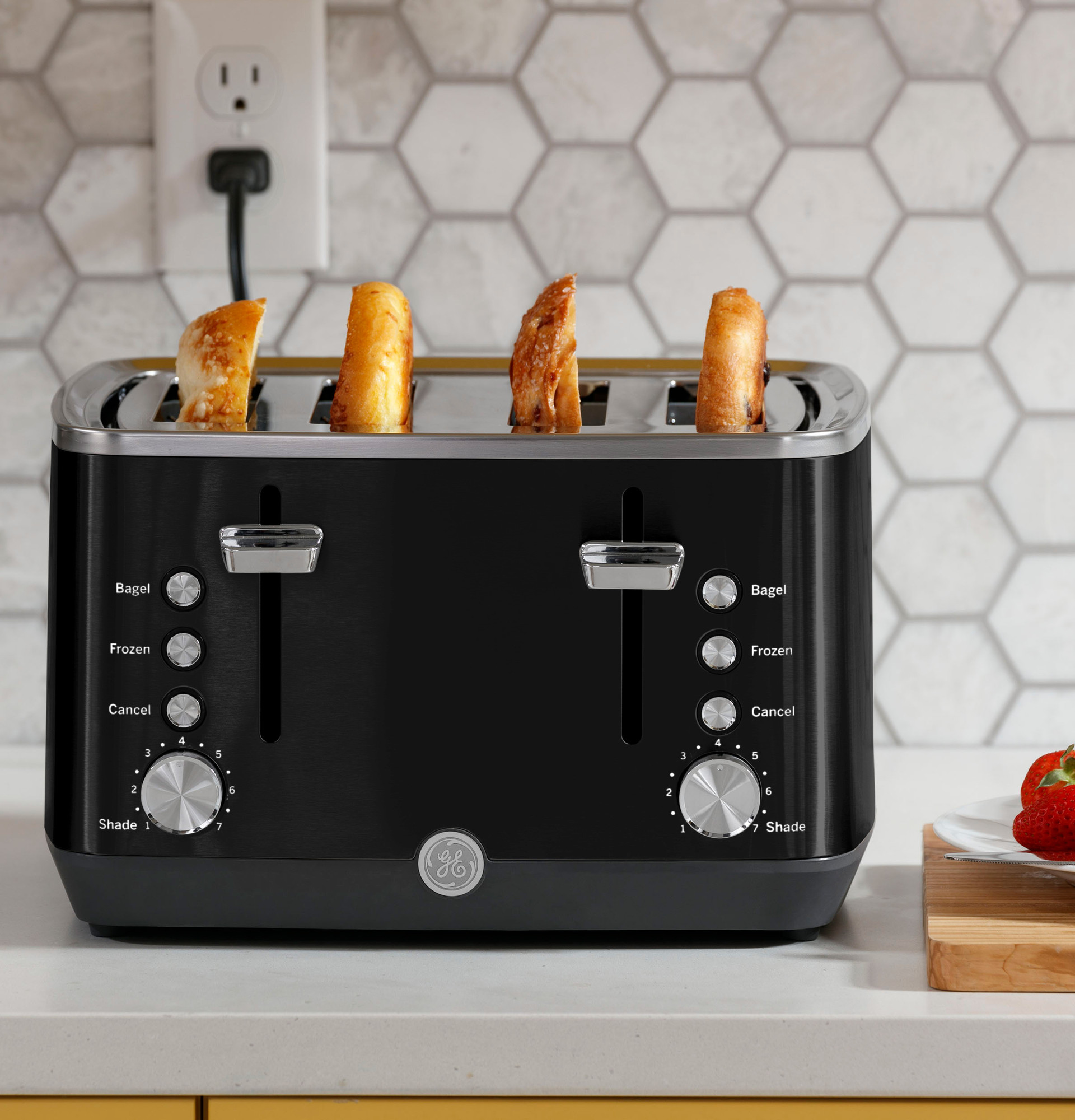 GE 4-Slice Toaster G9TMA4SGYBL