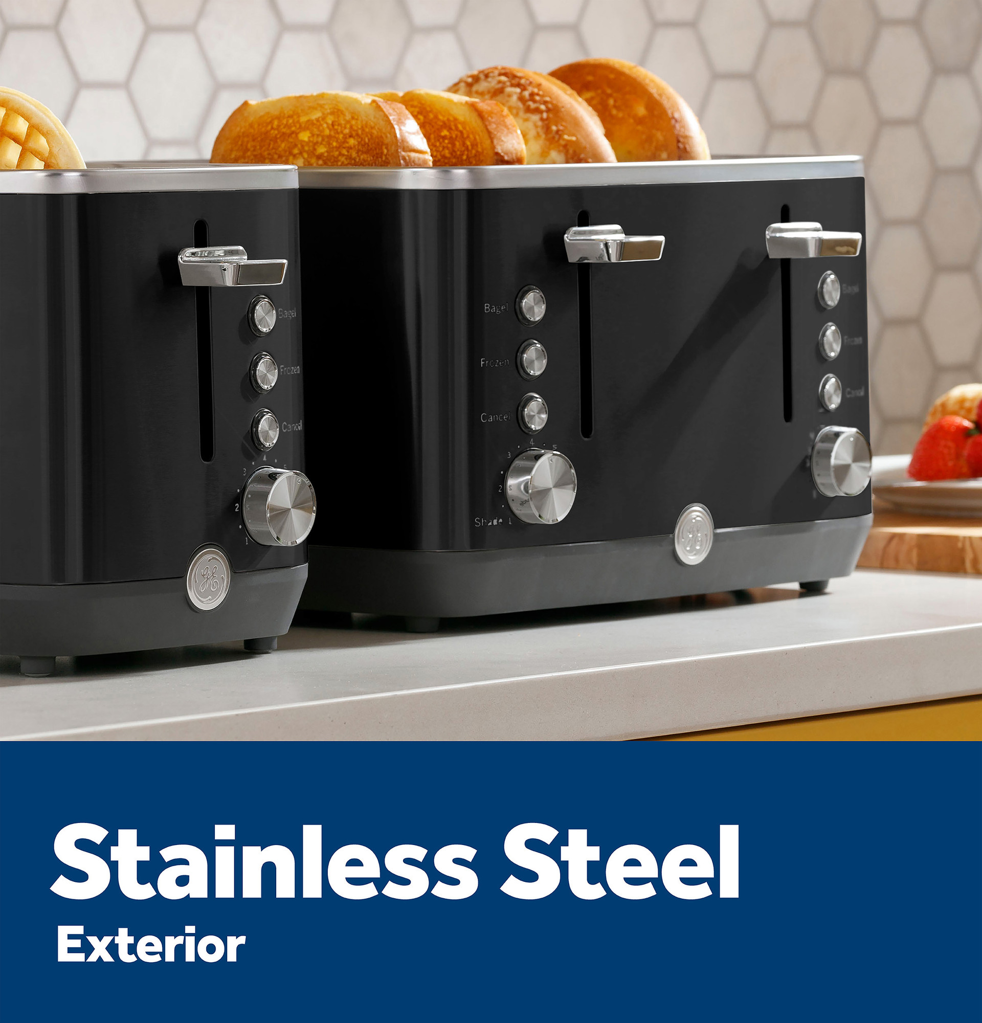 GE 4-Slice Toaster G9TMA4SGYBL