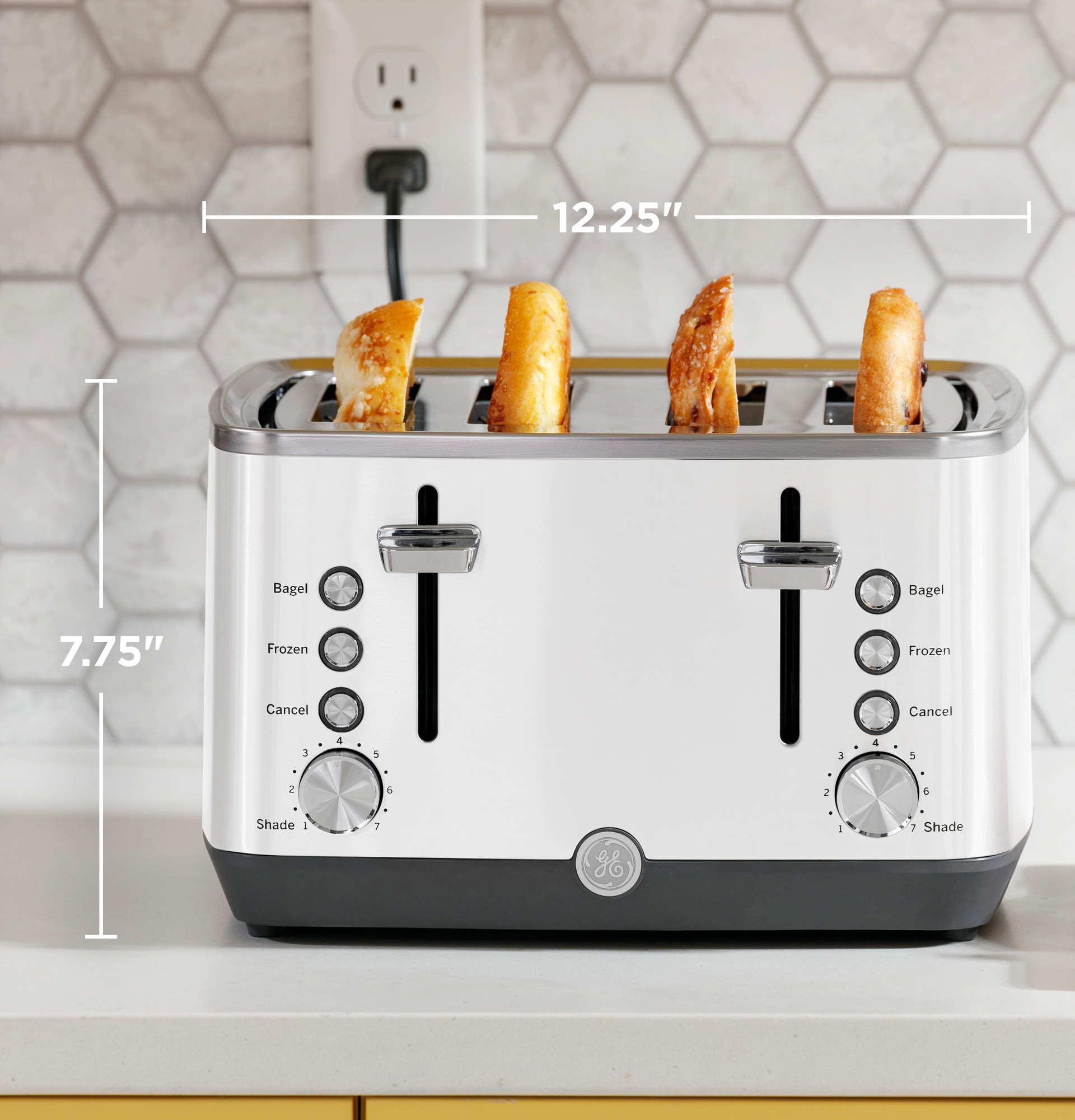 GE 4-Slice Toaster G9TMA4SGYWH