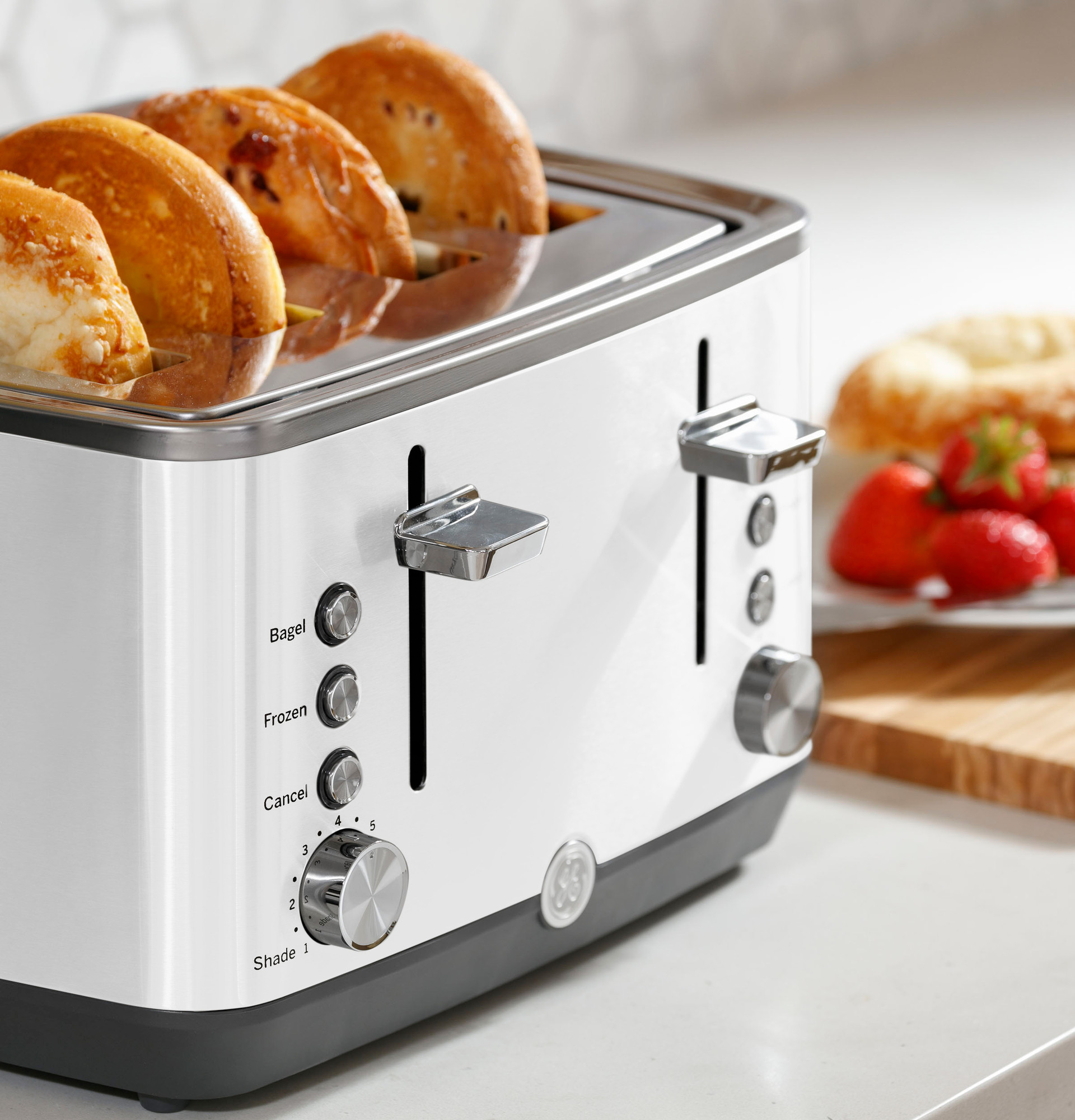 GE 4-Slice Toaster G9TMA4SGYWH
