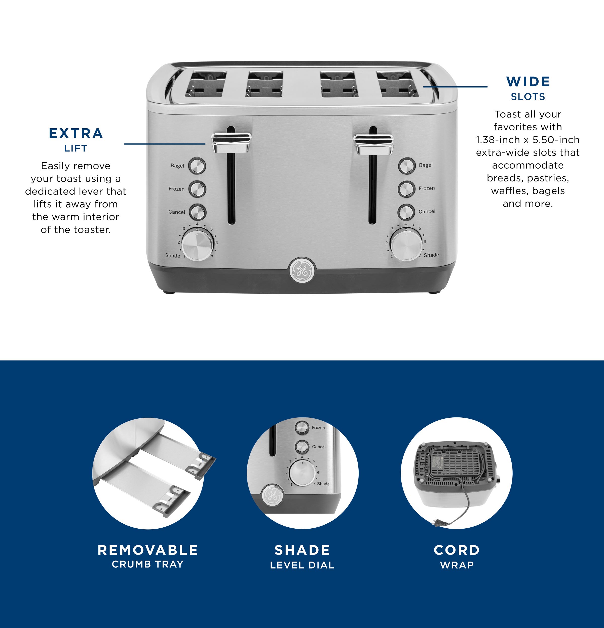 4-Slice Toaster G9TMA4SSPSS