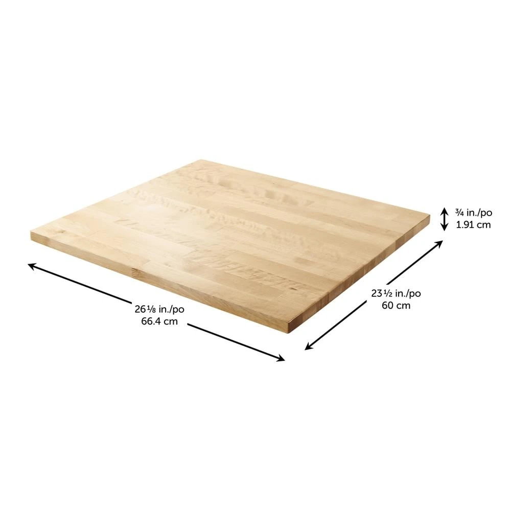 27" Hardwood Top GAAC27HWGX
