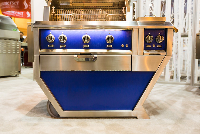 36" Outdoor Deluxe Grill with Double Side Burner GABR36CX2TQ