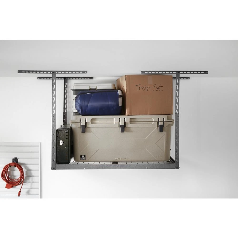 Overhead GearLoft Storage Rack 2 x 4 GALS24M1KG